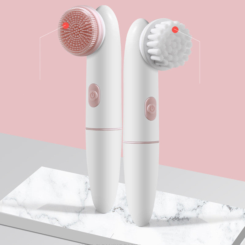 Electric Silicone Facial Cleanser, Facial Cleansing Brush, Beauty Instrument Pore Cleaner Electric Silicone Facial Cleanser, Facial Cleansing Brush, Beauty Instrument Pore Cleaner